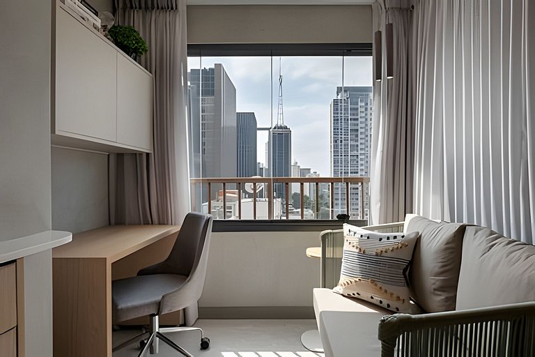 Design e silêncio a 200m da Paulista | LYVVO
