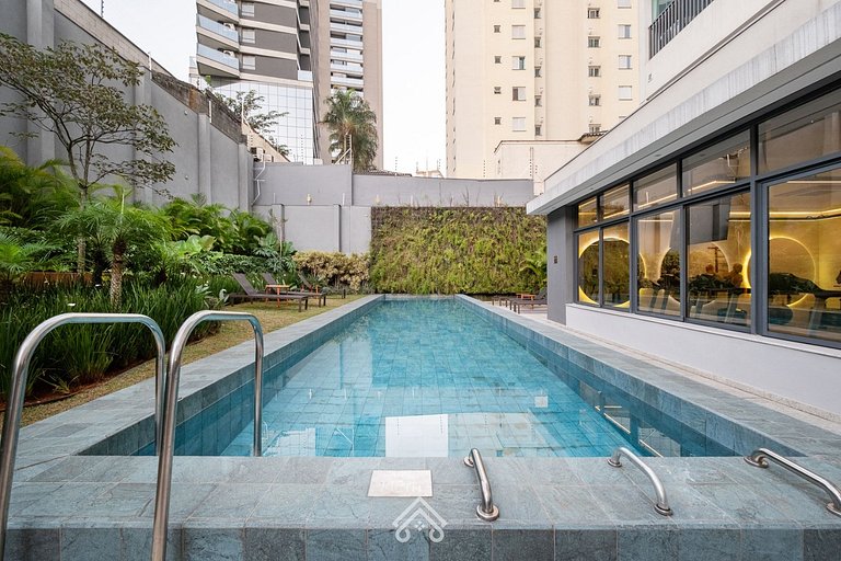 Vista de SP, Eixo Paulista e Metrô a 3 min | LYVVO
