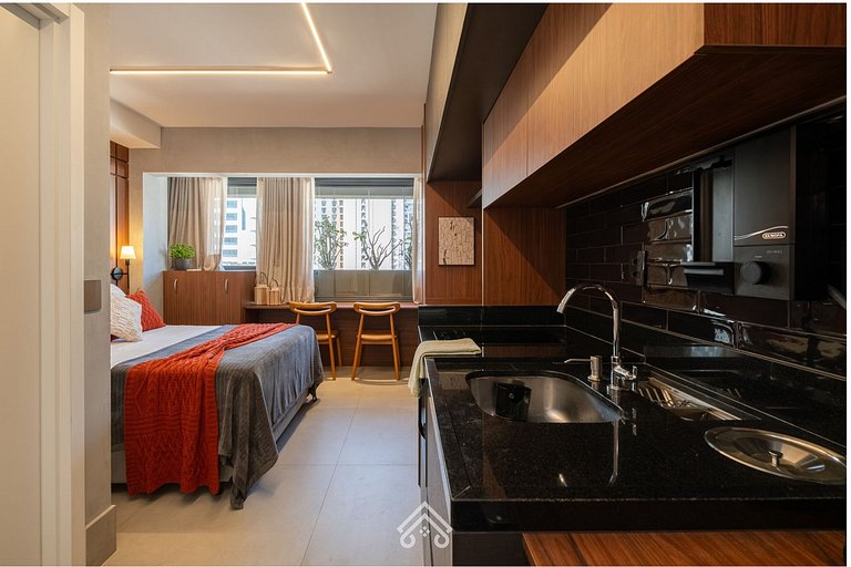 Studio nos Jardins, a 200m da Paulista | LYVVO